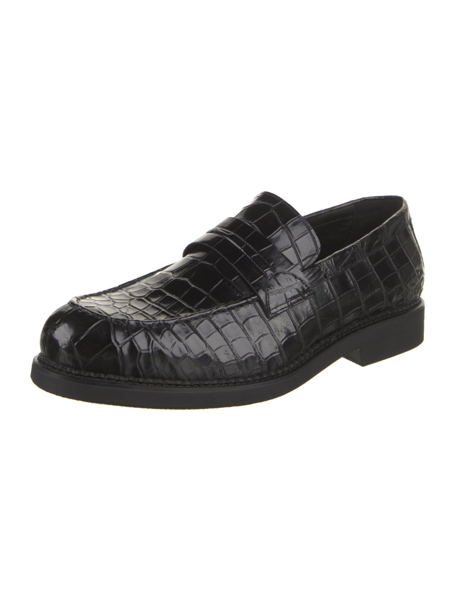 Vivienne Hu Alligator Loafers