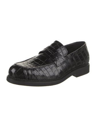 Vivienne Hu Alligator Loafers