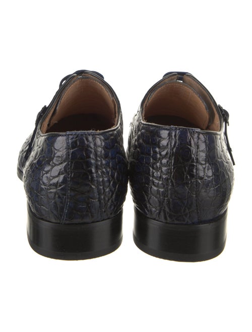 Vivienne Hu Alligator Derby Shoes