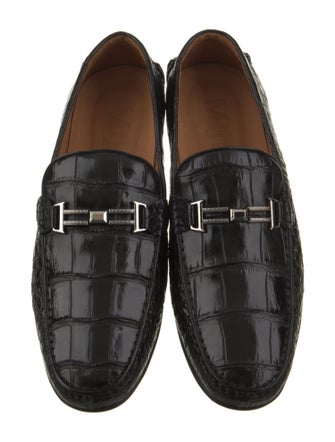 Vivienne Hu Alligator Moccasins