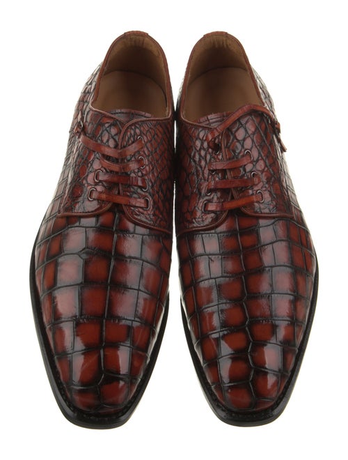 Vivienne Hu Alligator Animal Print Oxfords