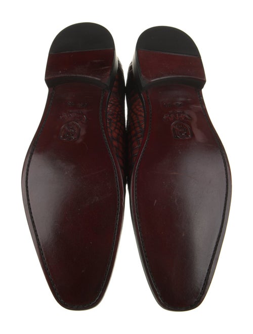 Vivienne Hu Alligator Animal Print Oxfords