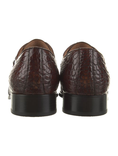 Vivienne Hu Alligator Dress Loafers