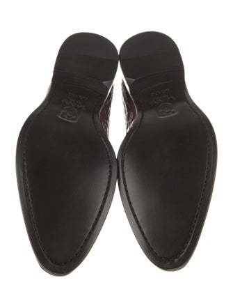 Vivienne Hu Alligator Dress Loafers