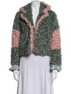 Vivienne Hu Printed Faux Fur Jacket