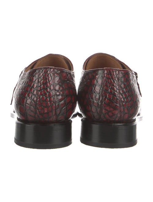 Vivienne Hu Alligator Animal Print Oxfords