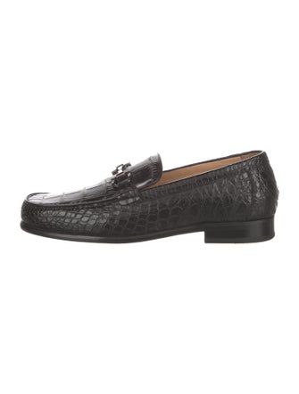 Vivienne Hu Alligator Loafers