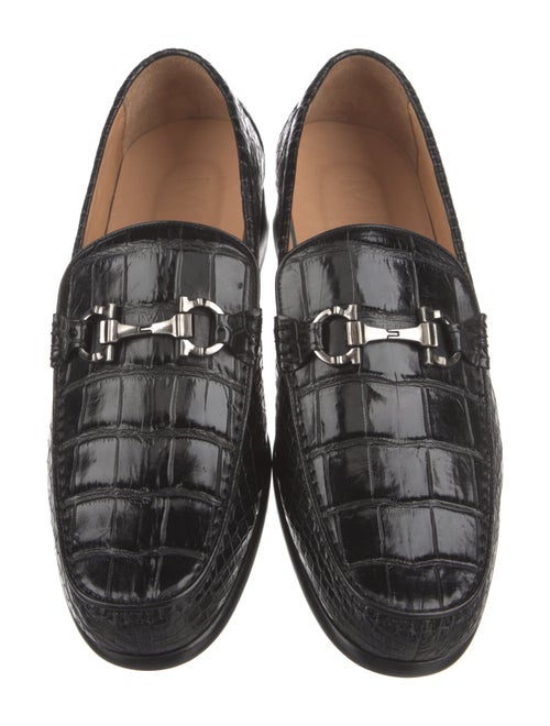 Vivienne Hu Alligator Loafers