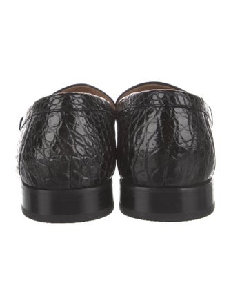 Vivienne Hu Alligator Loafers