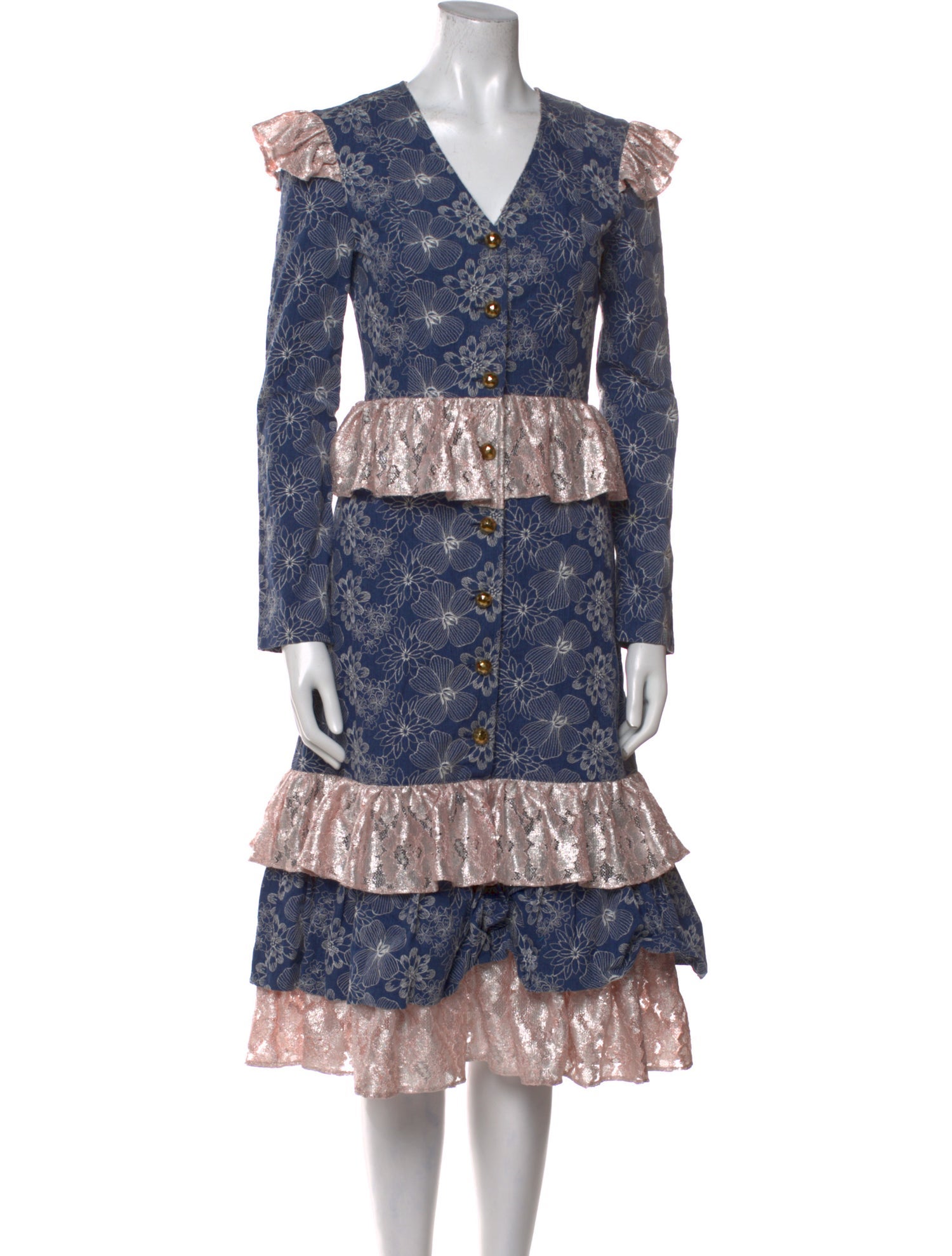 Vivienne Hu 2019 Midi Length Dress w/ Tags