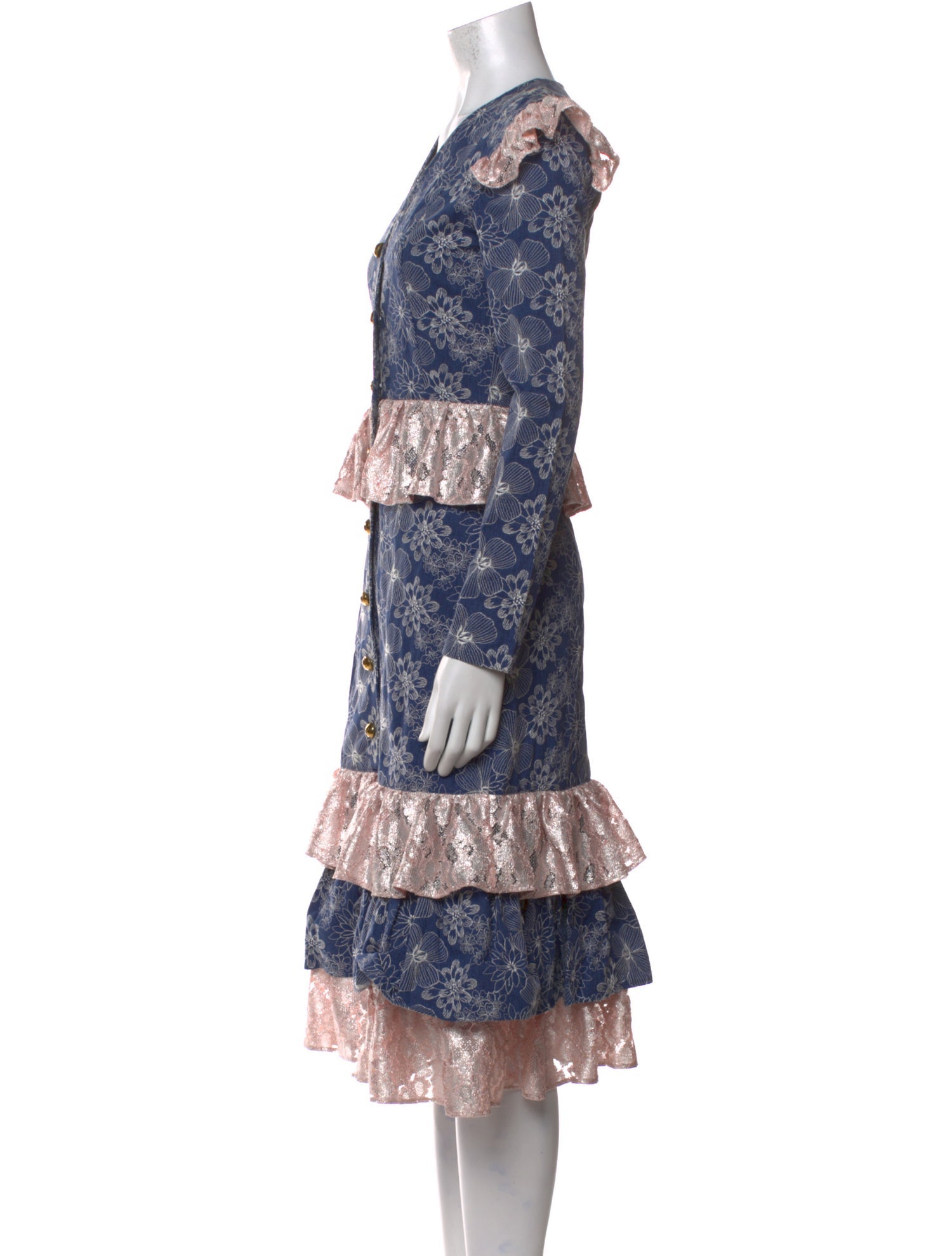 Vivienne Hu 2019 Midi Length Dress w/ Tags