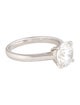 Vivienne Hu Platinum 3.01ctw Lab-Grown Diamond Solitaire Engagement Ring