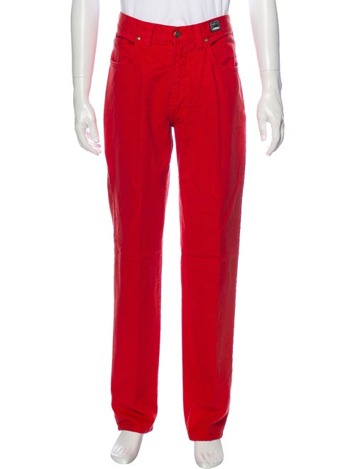 Versace Jeans Vintage Skinny Jeans Red