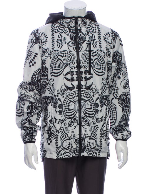 Versace Jeans Printed Jacket Black