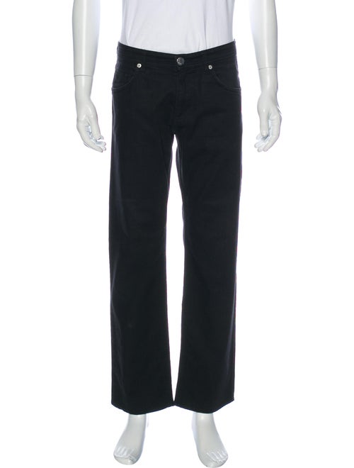 Versace Jeans Straight-Leg Jeans Black