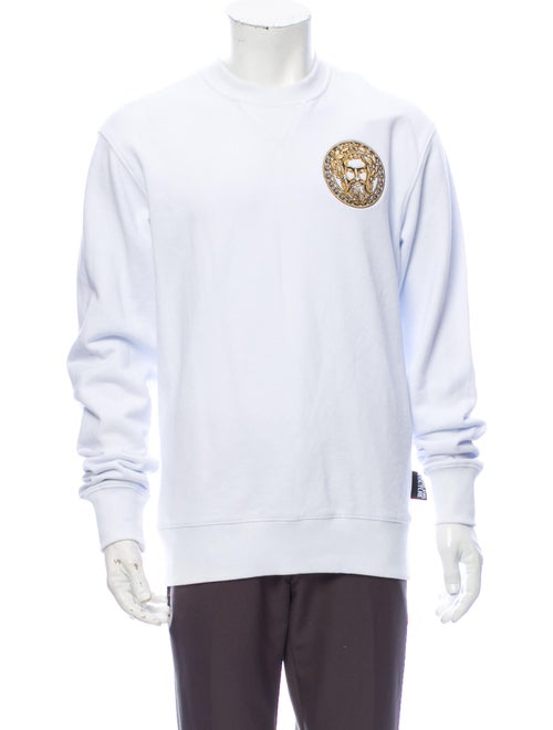 Versace Jeans Graphic Print Crew Neck Sweatshirt W