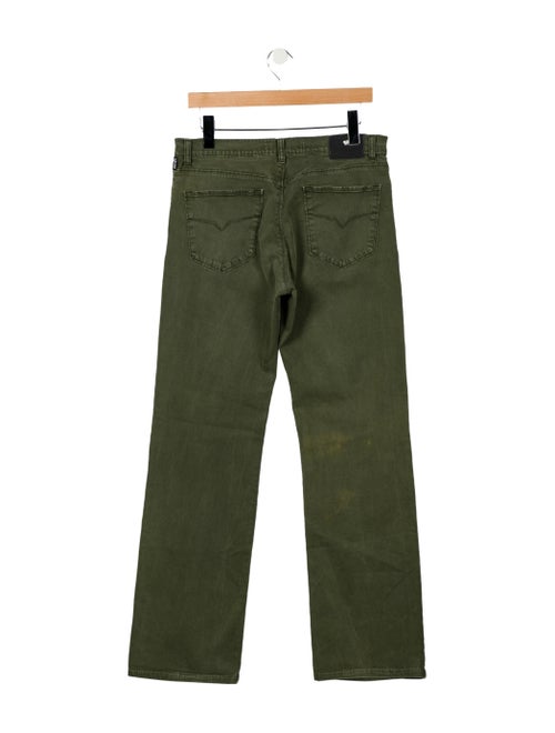 Versace Jeans Mid-Rise Wide Leg Jeans