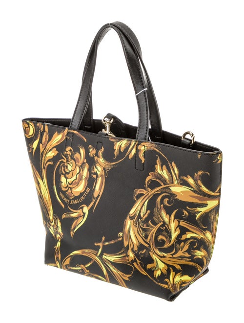 Versace Jeans Saffiano Leather Tote Bag