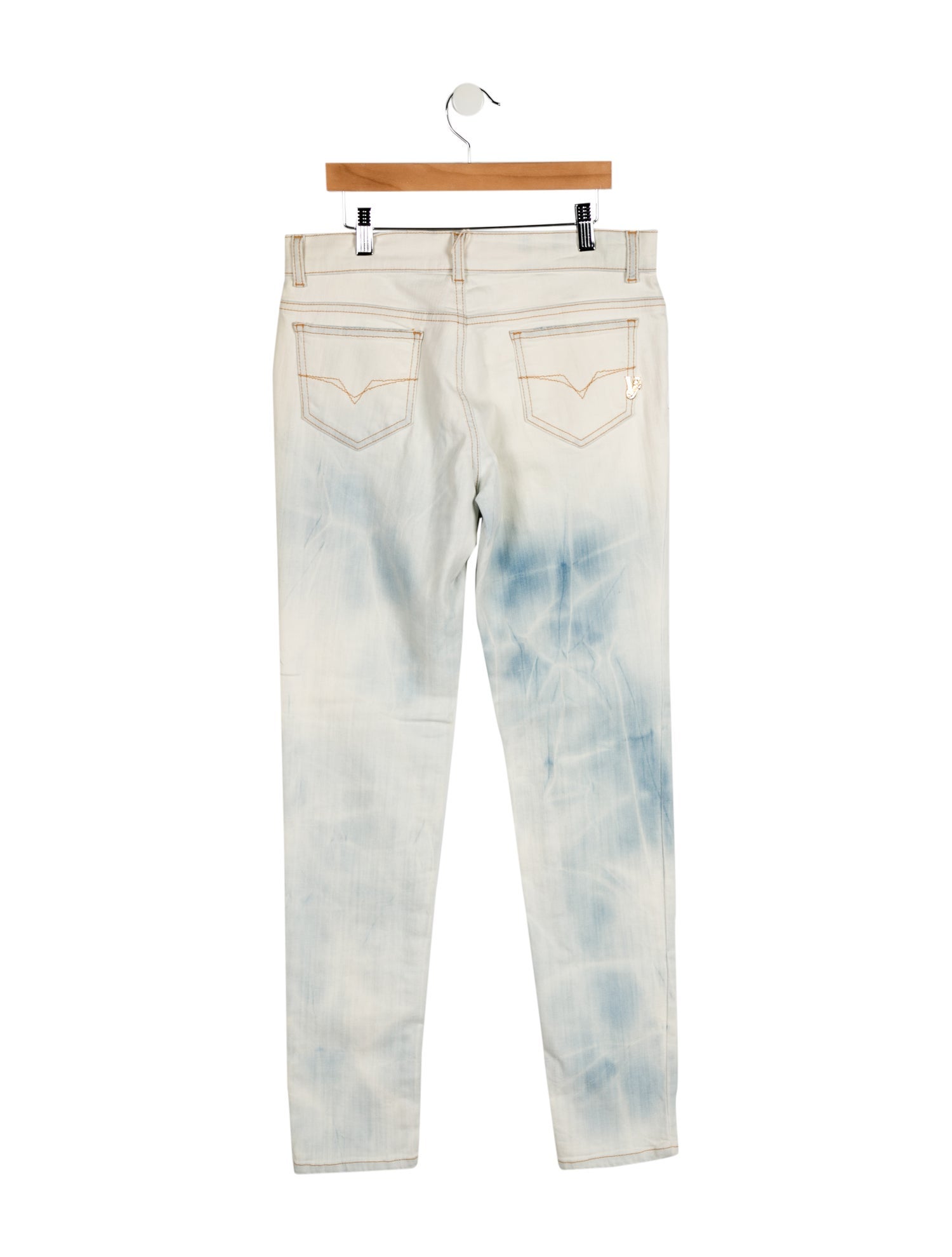 Versace Jeans Mid-Rise Skinny Leg Jeans