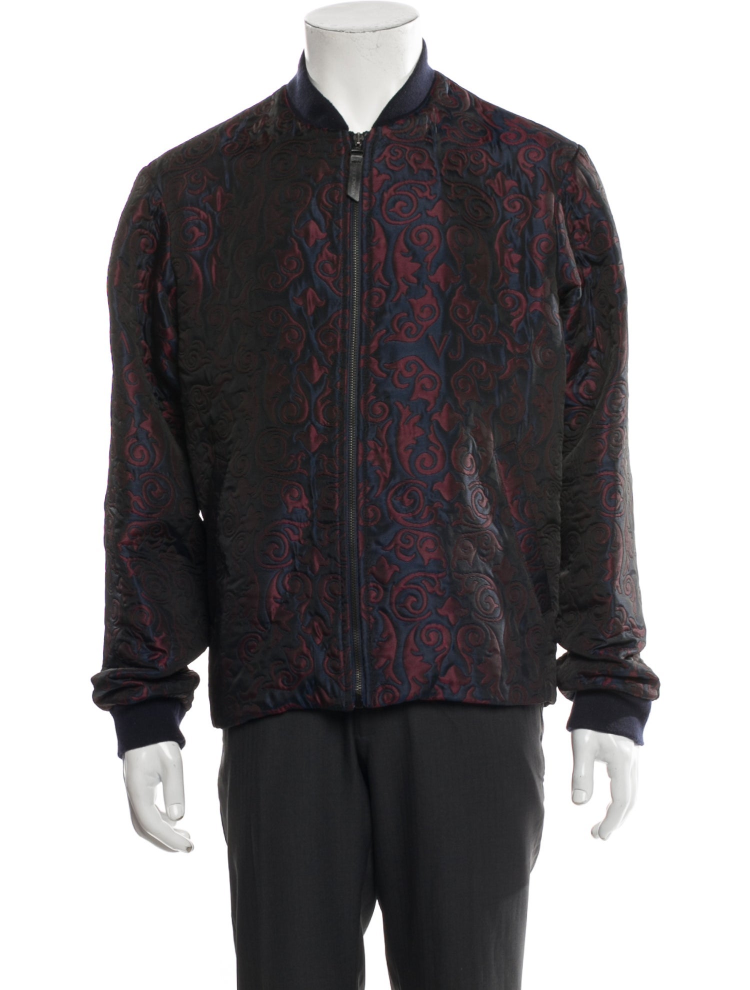 Versace Jeans Printed Bomber Jacket