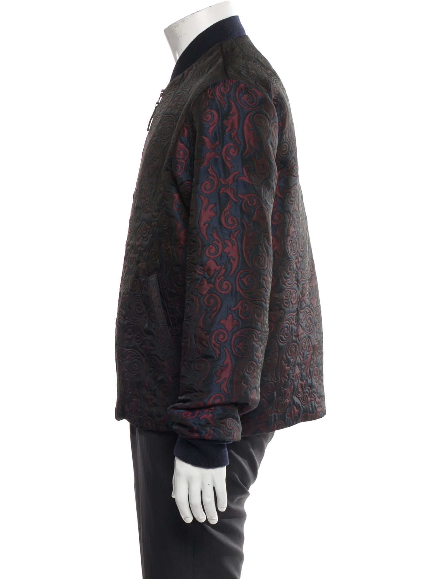 Versace Jeans Printed Bomber Jacket