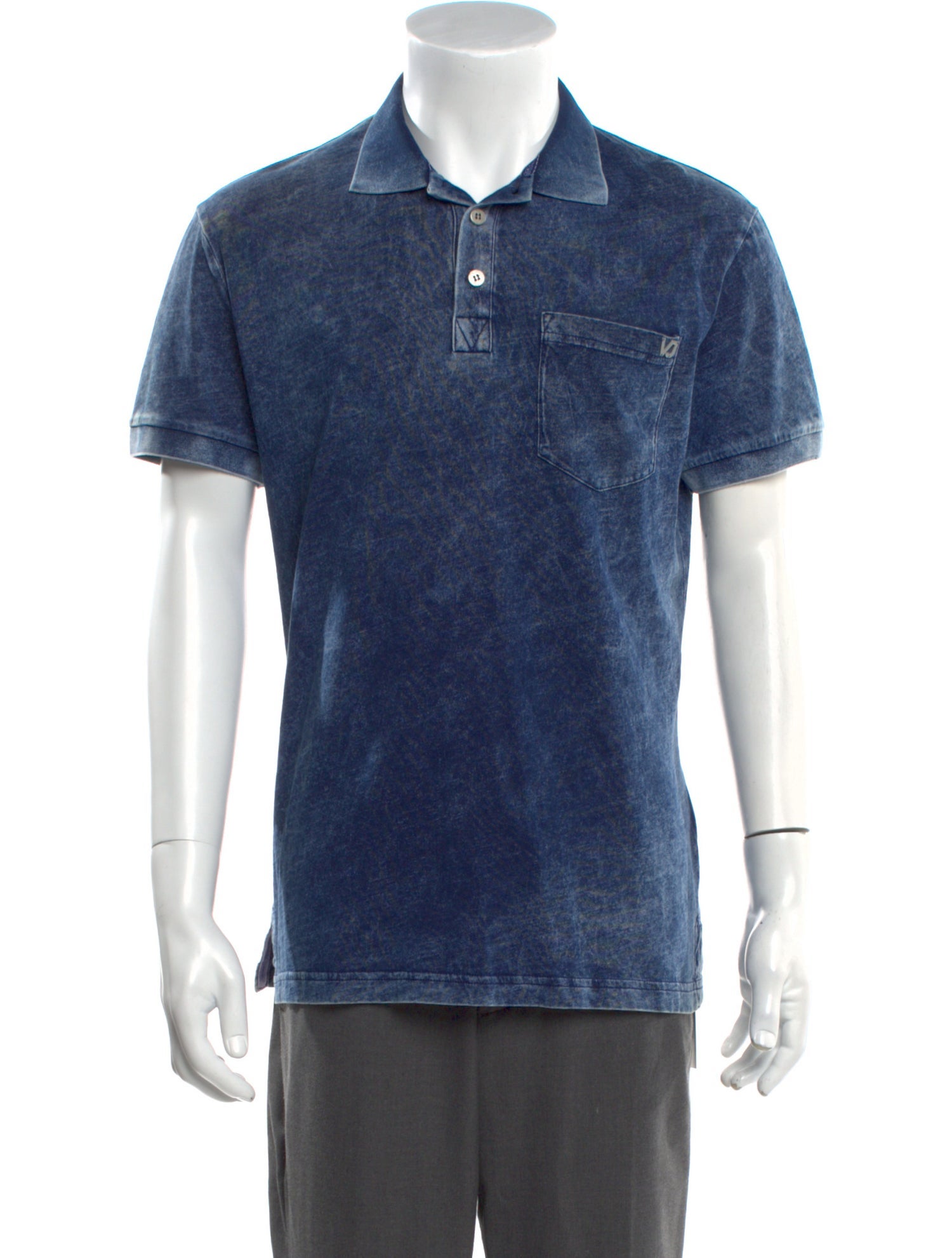 Versace Jeans Crew Neck Short Sleeve Polo Shirt