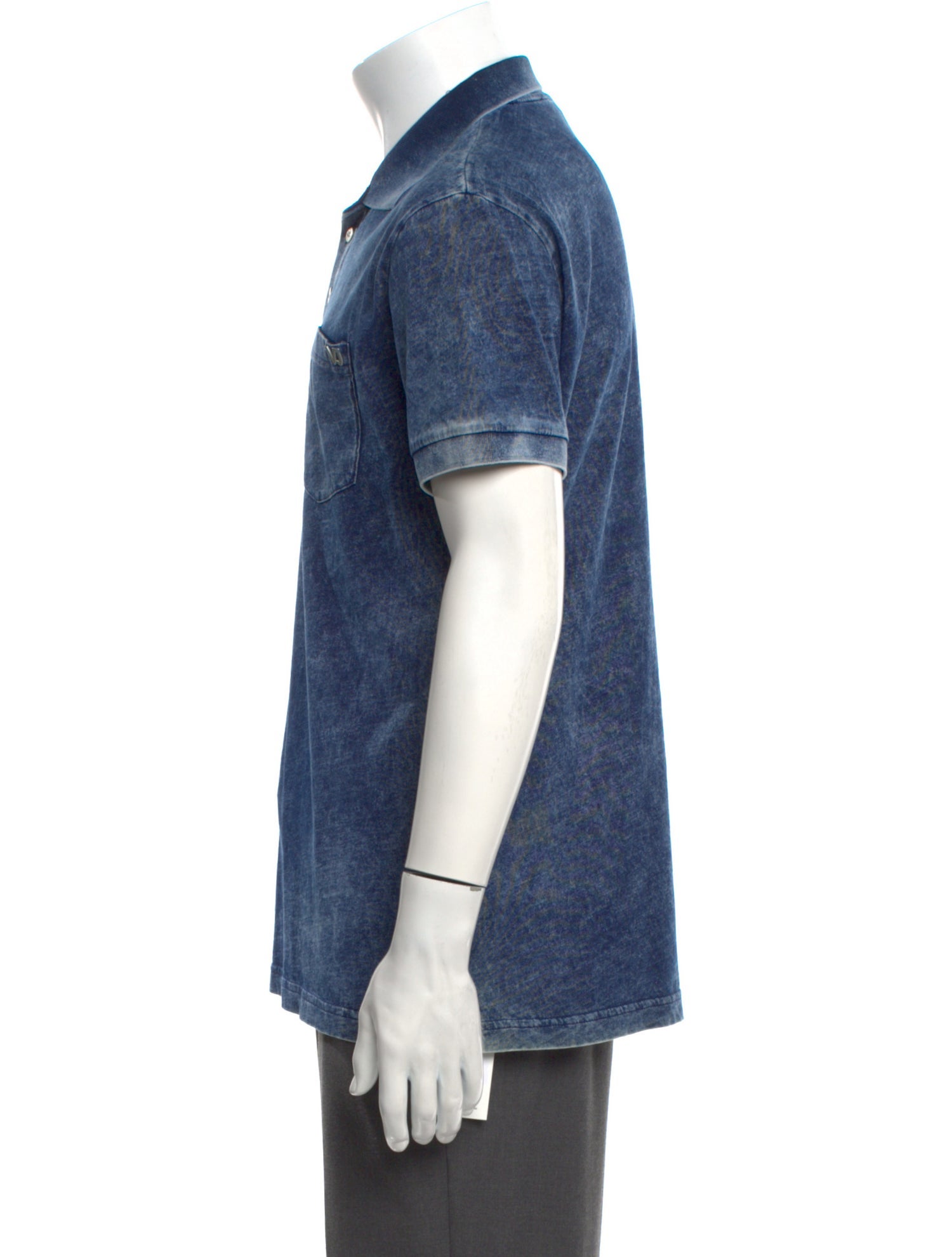 Versace Jeans Crew Neck Short Sleeve Polo Shirt