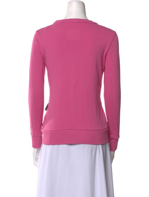 Versace Jeans Graphic Print Crew Neck Sweatshirt