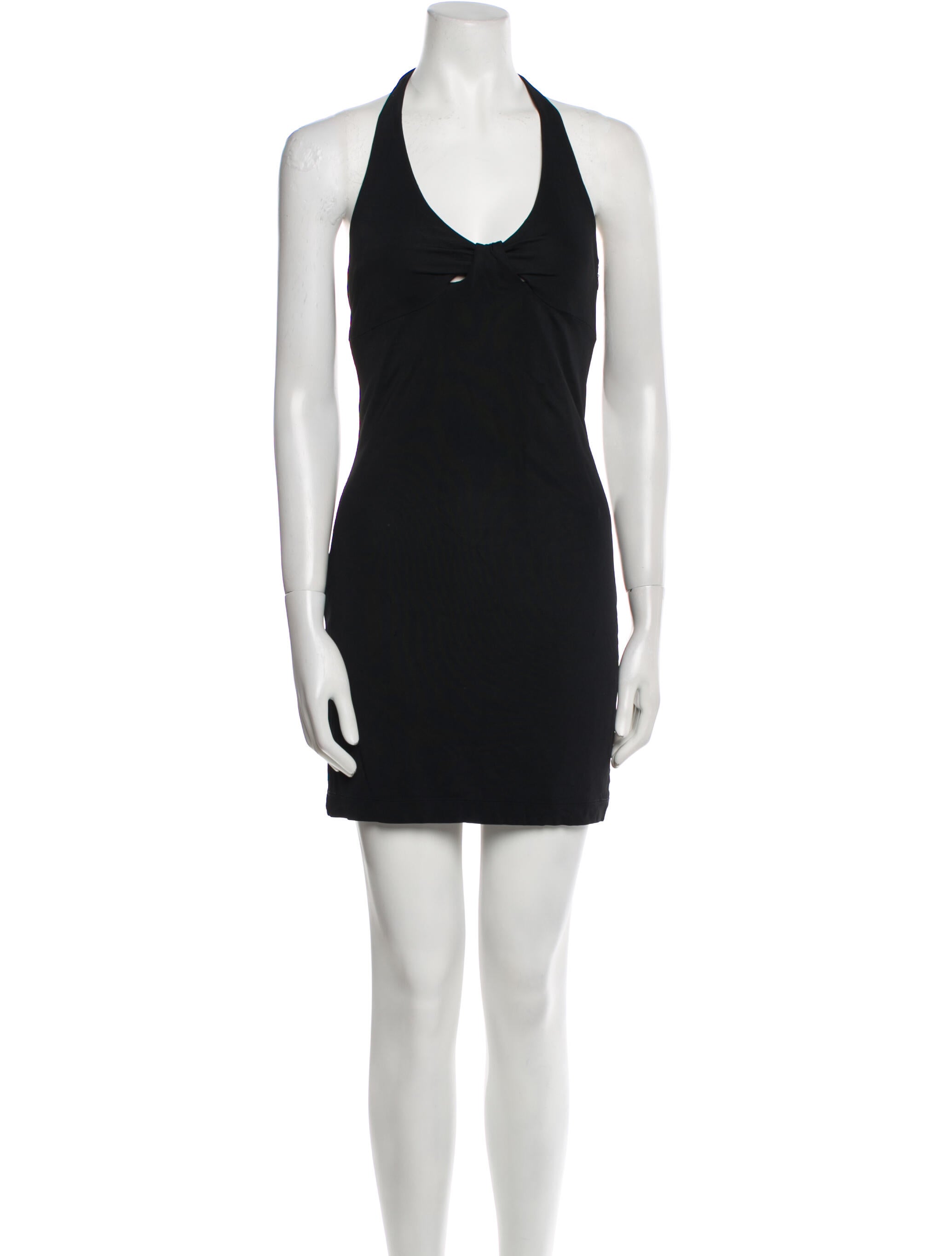 Versace Jeans Halterneck Mini Dress