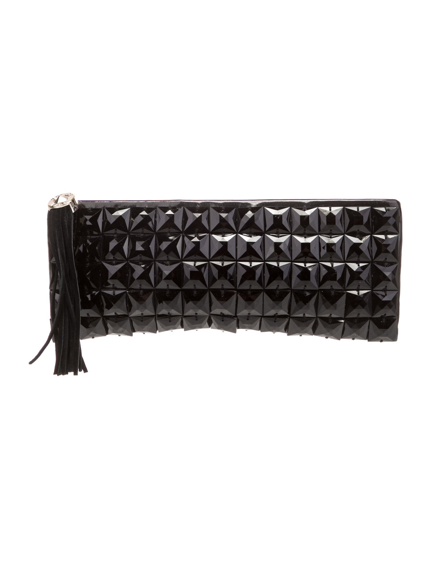 Versace Jeans Patent Leather Clutch