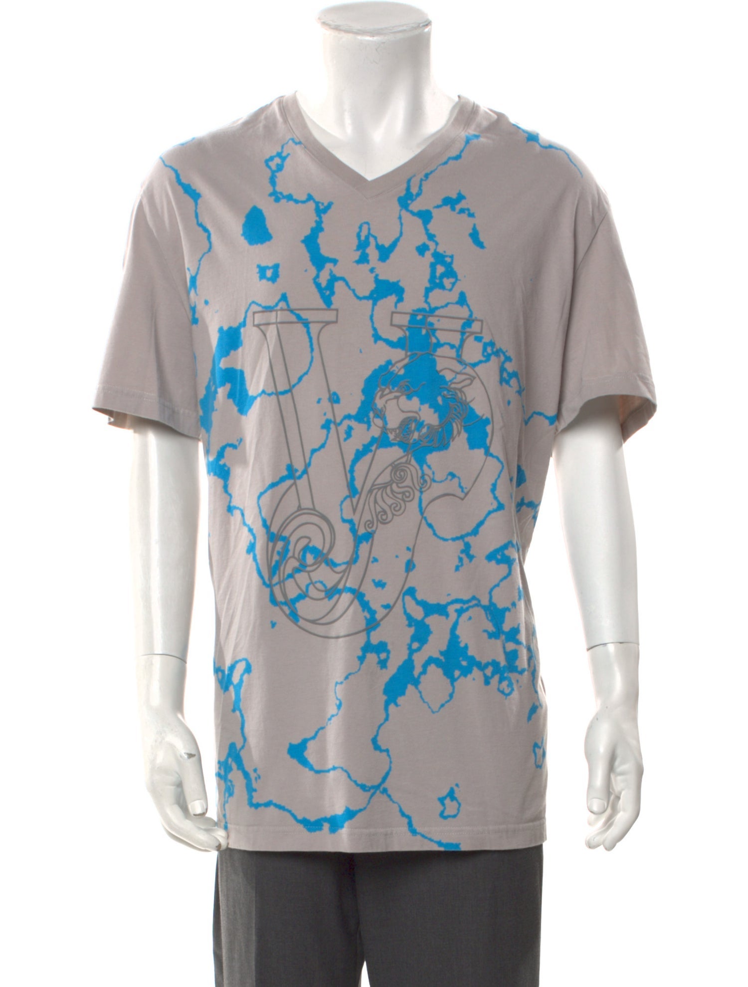 Versace Jeans Medusa Insignia V-Neck T-Shirt