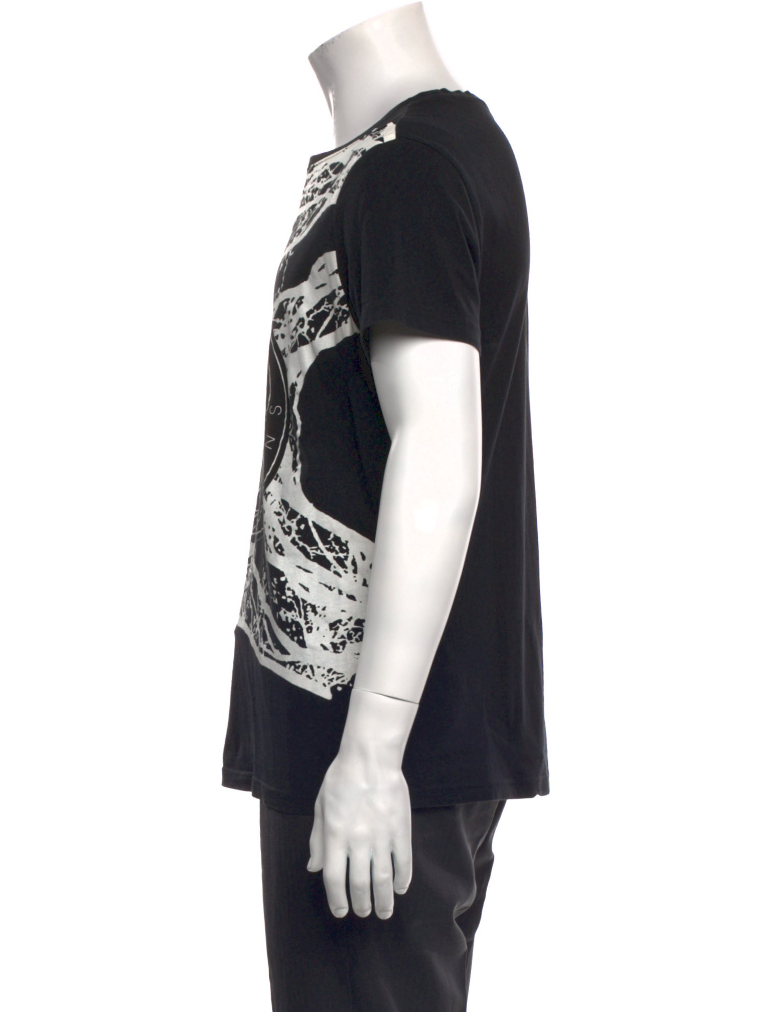 Versace Jeans Printed Crew Neck T-Shirt