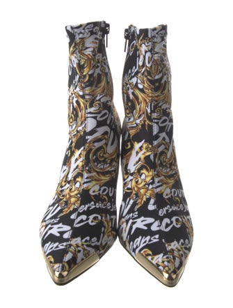 Versace Jeans Printed Boots