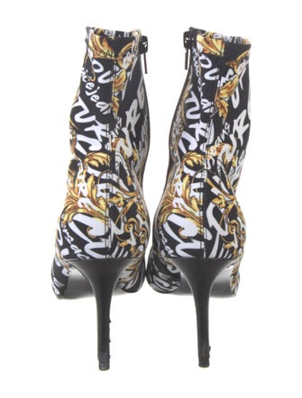 Versace Jeans Printed Boots