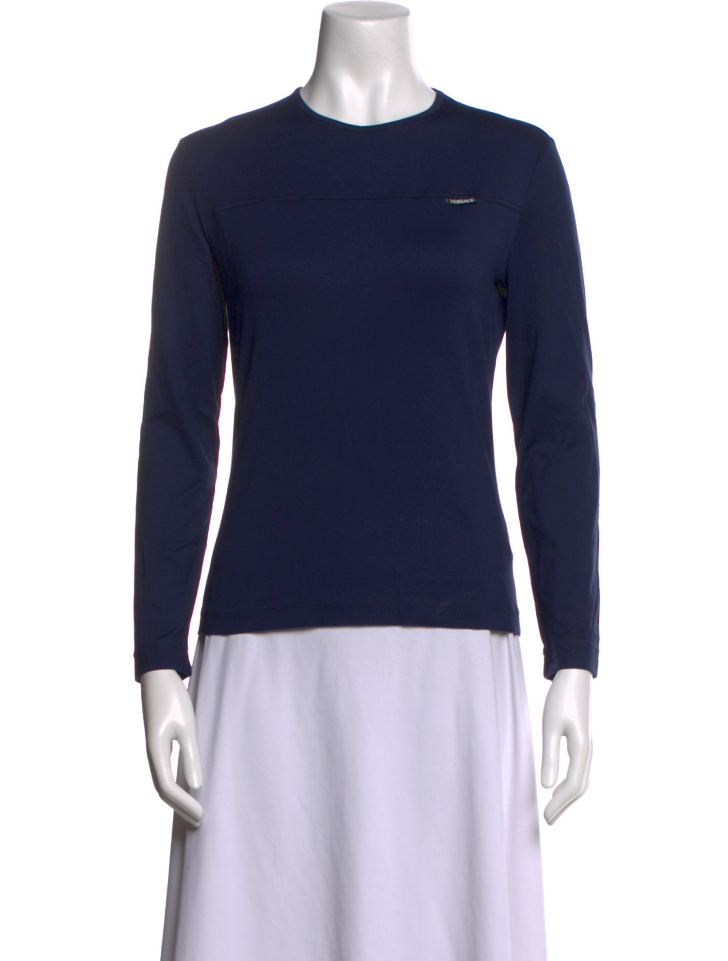 Versace Jeans Wool Crew Neck Top