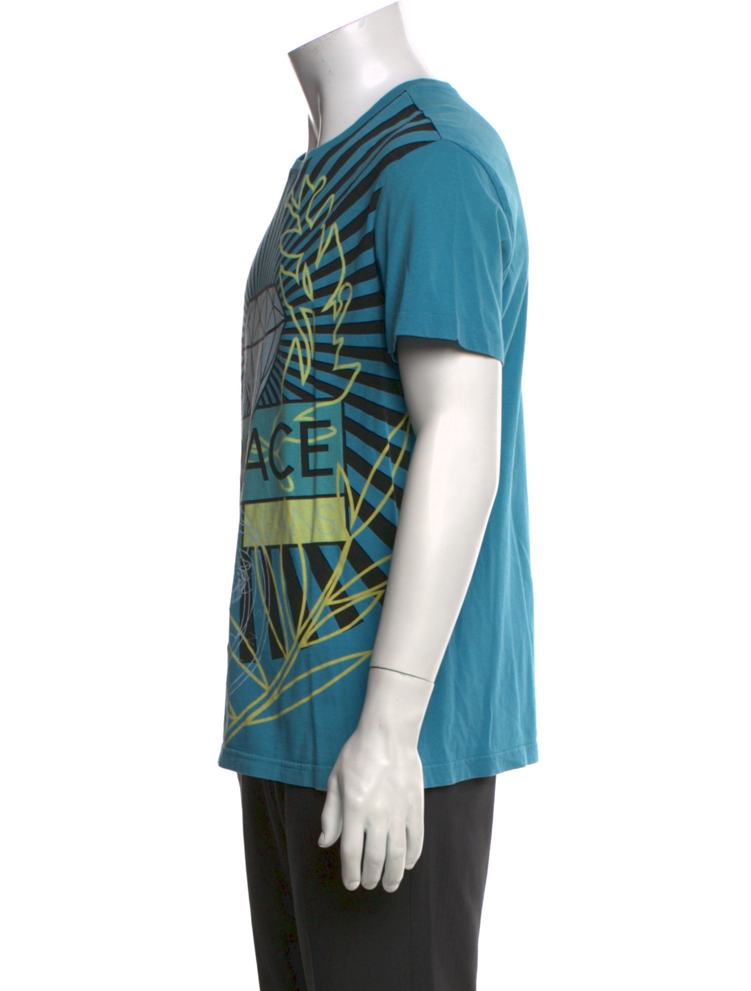 Versace Jeans Graphic Print Short Sleeve Shirt