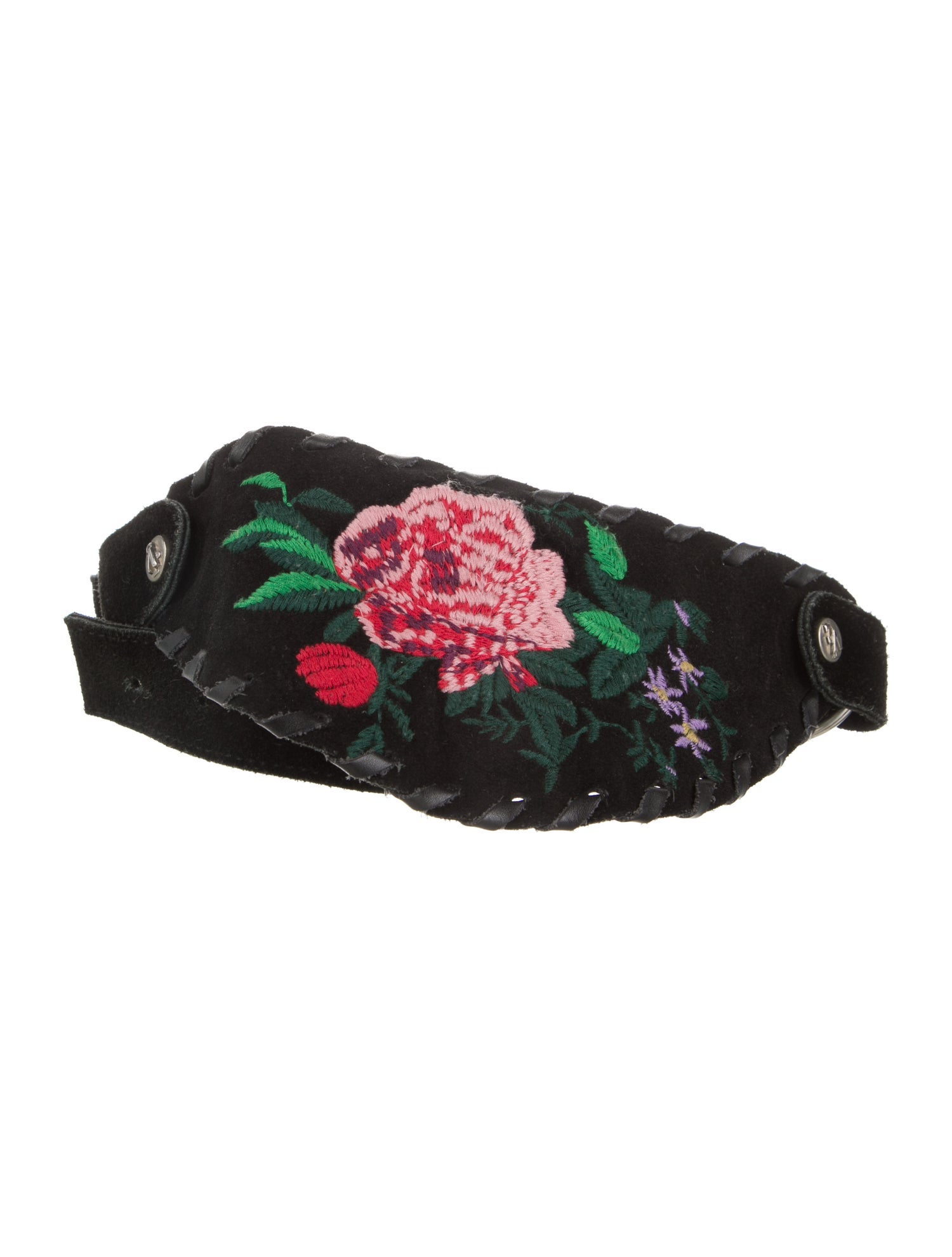 Versace Jeans Wide Suede Belt