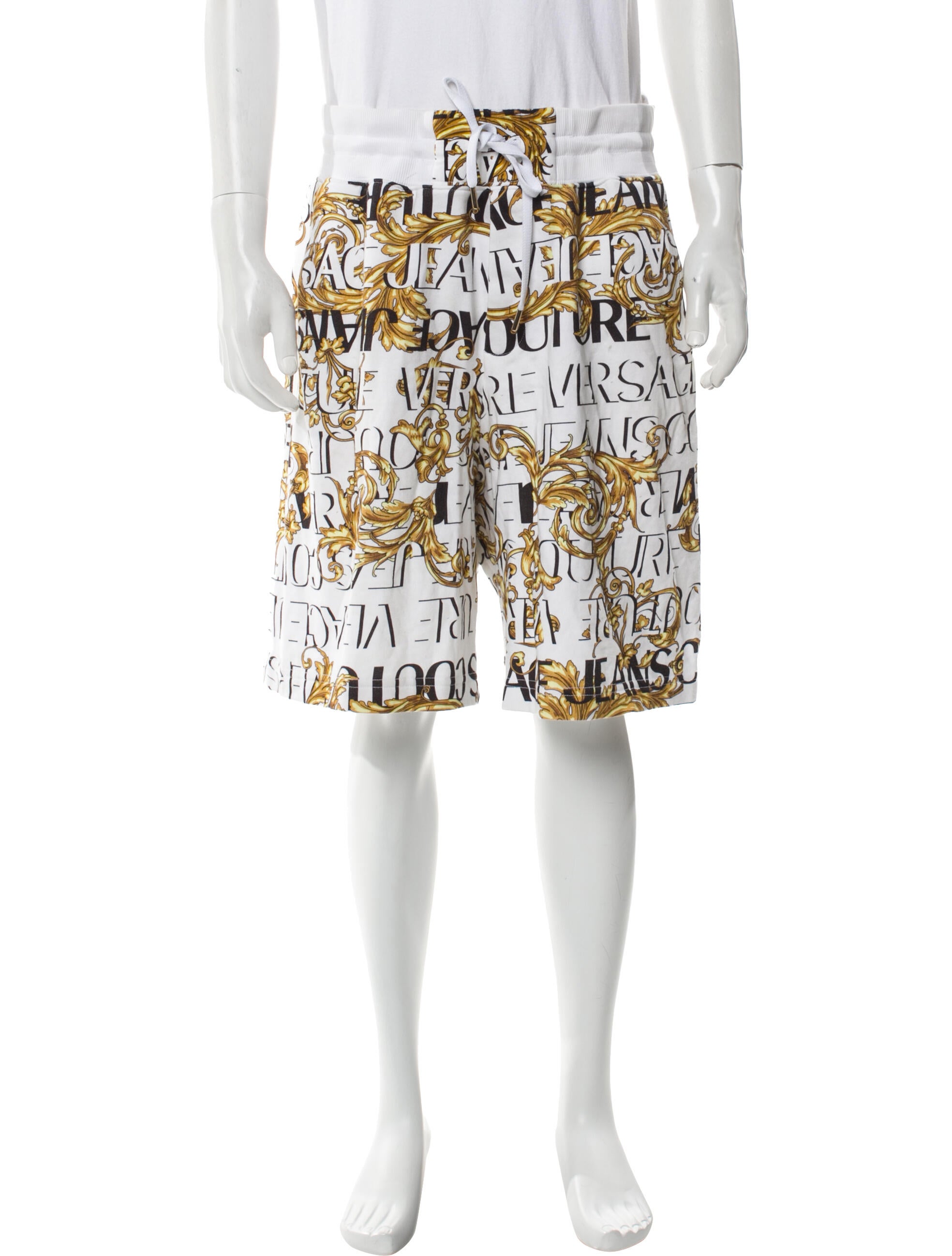 Versace Jeans Printed Jogger Shorts