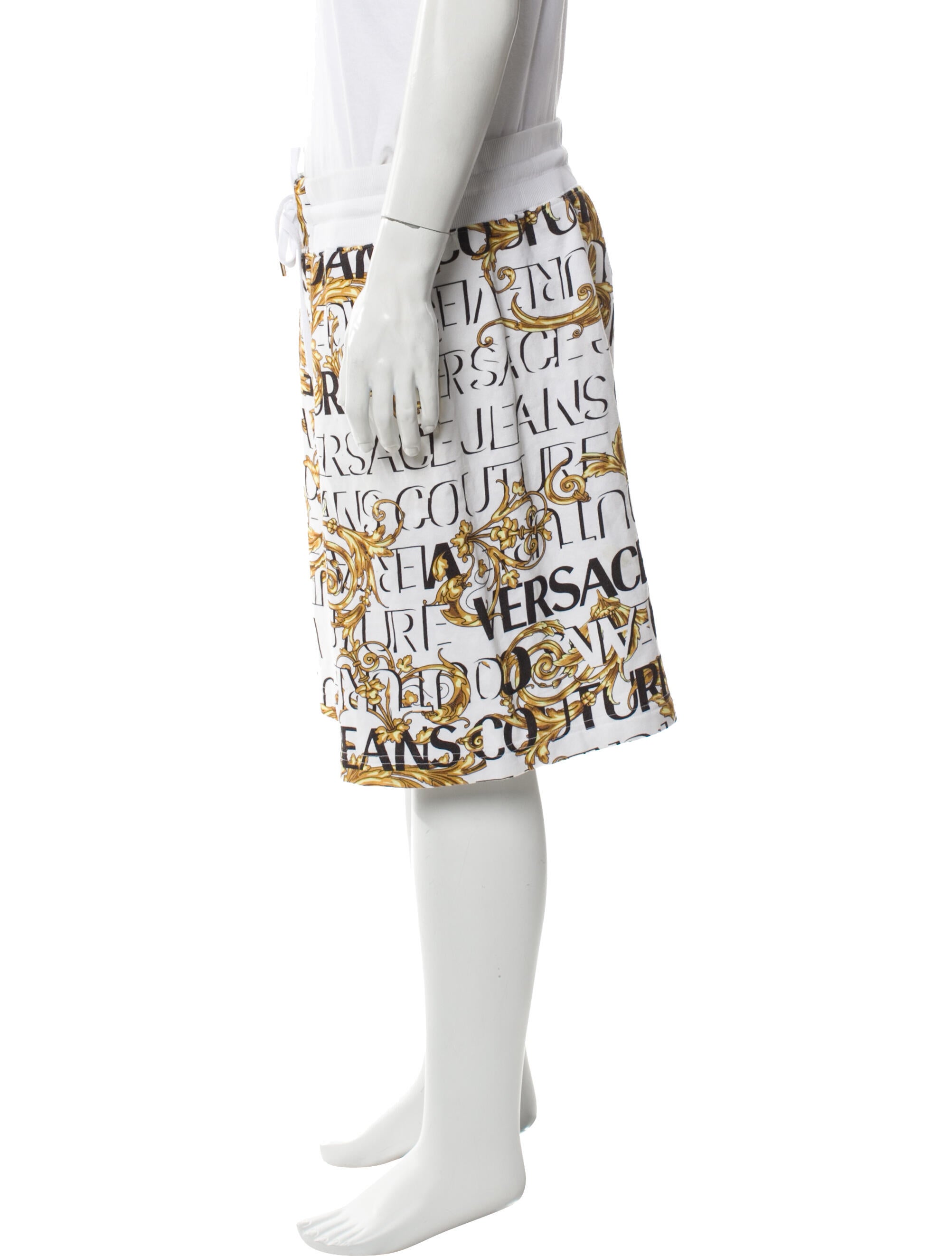 Versace Jeans Printed Jogger Shorts