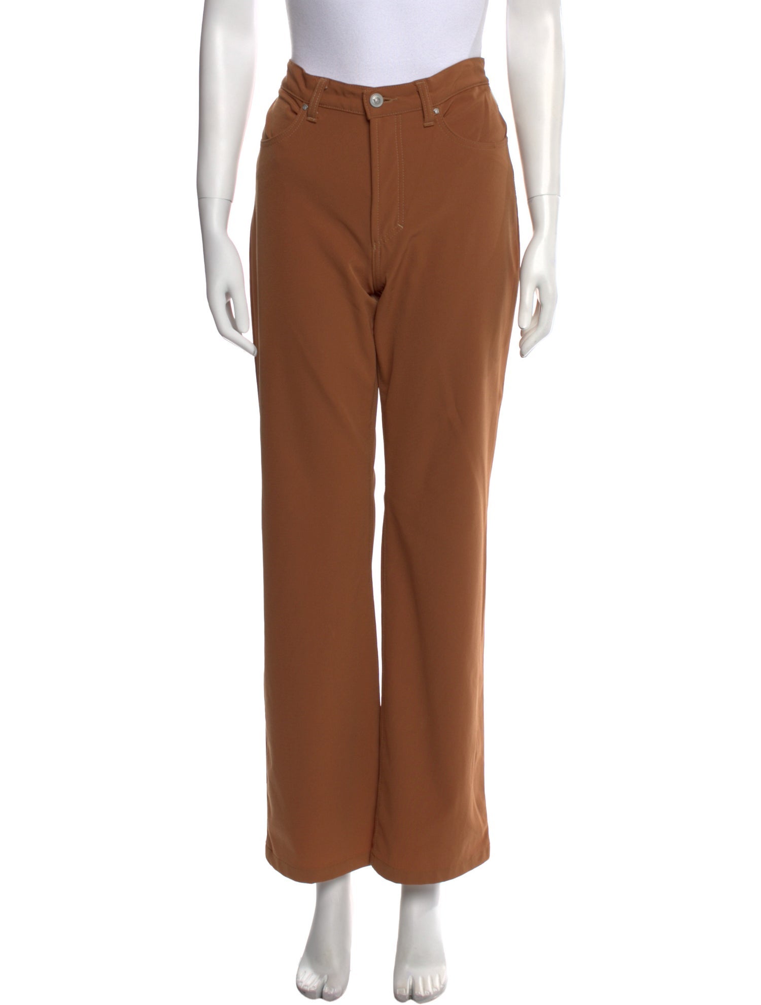 Versace Jeans Wool Wide Leg Pants