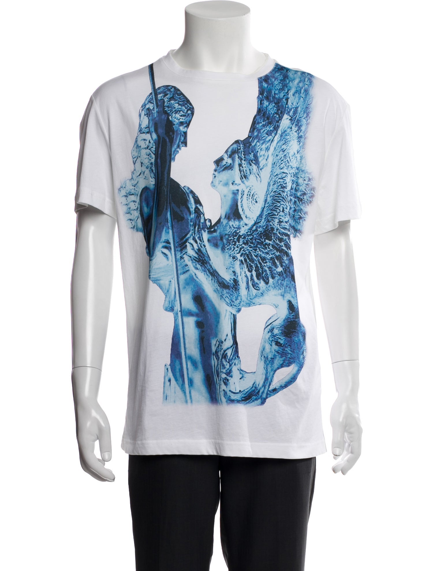 Versace Jeans Printed Crew Neck T-Shirt