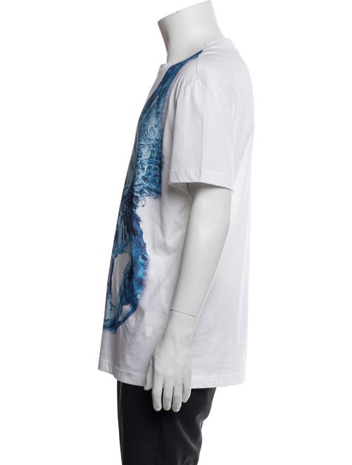 Versace Jeans Printed Crew Neck T-Shirt