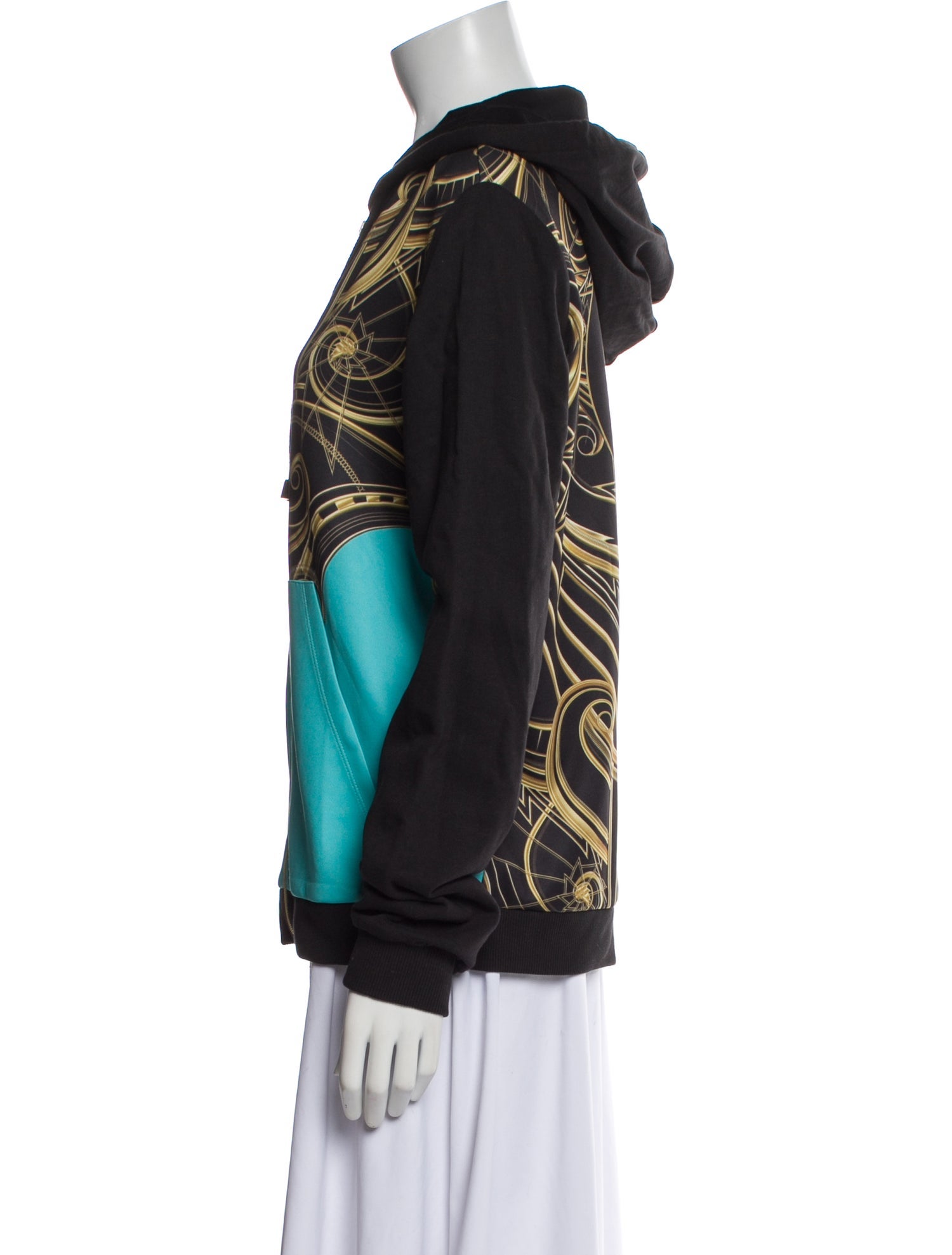 Versace Jeans Graphic Print Crew Neck Sweatshirt