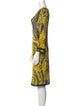 Versace Jeans Printed Knee-Length Dress