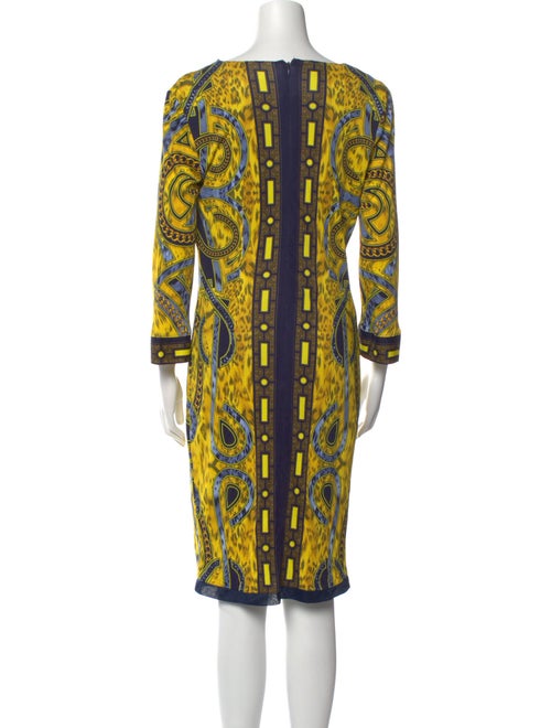 Versace Jeans Printed Knee-Length Dress