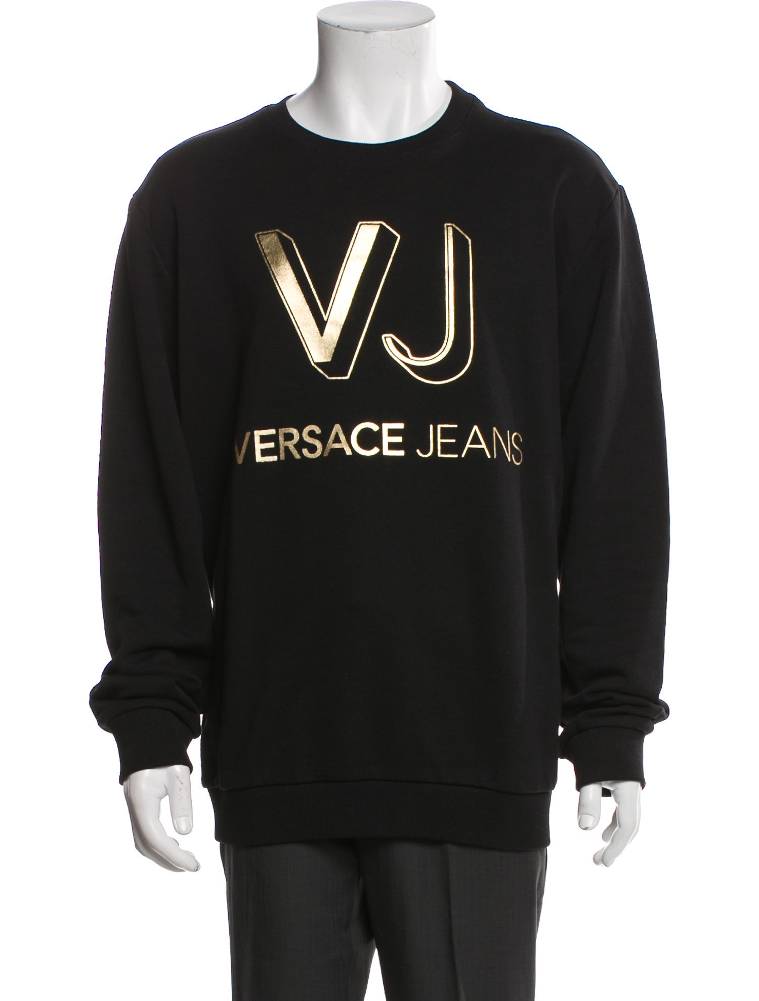 Versace Jeans Medusa Insignia Crew Neck Sweatshirt