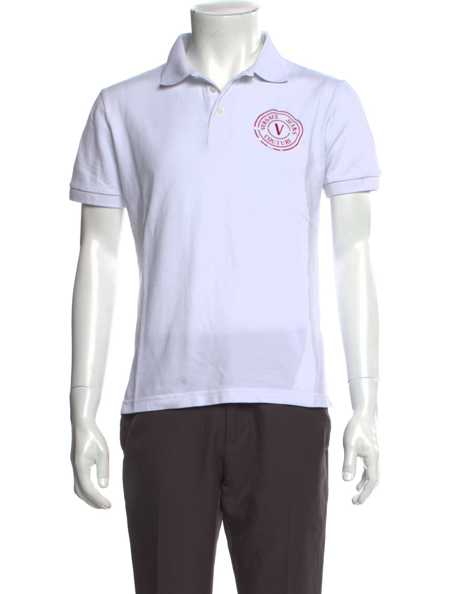 Versace Jeans Graphic Print Short Sleeve Shirt