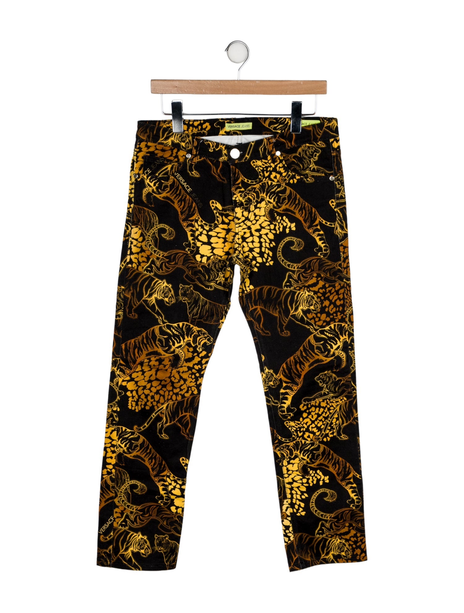 Versace Jeans Barocco Print Skinny Jeans