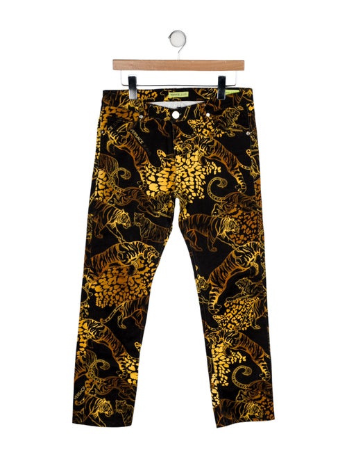 Versace Jeans Barocco Print Skinny Jeans