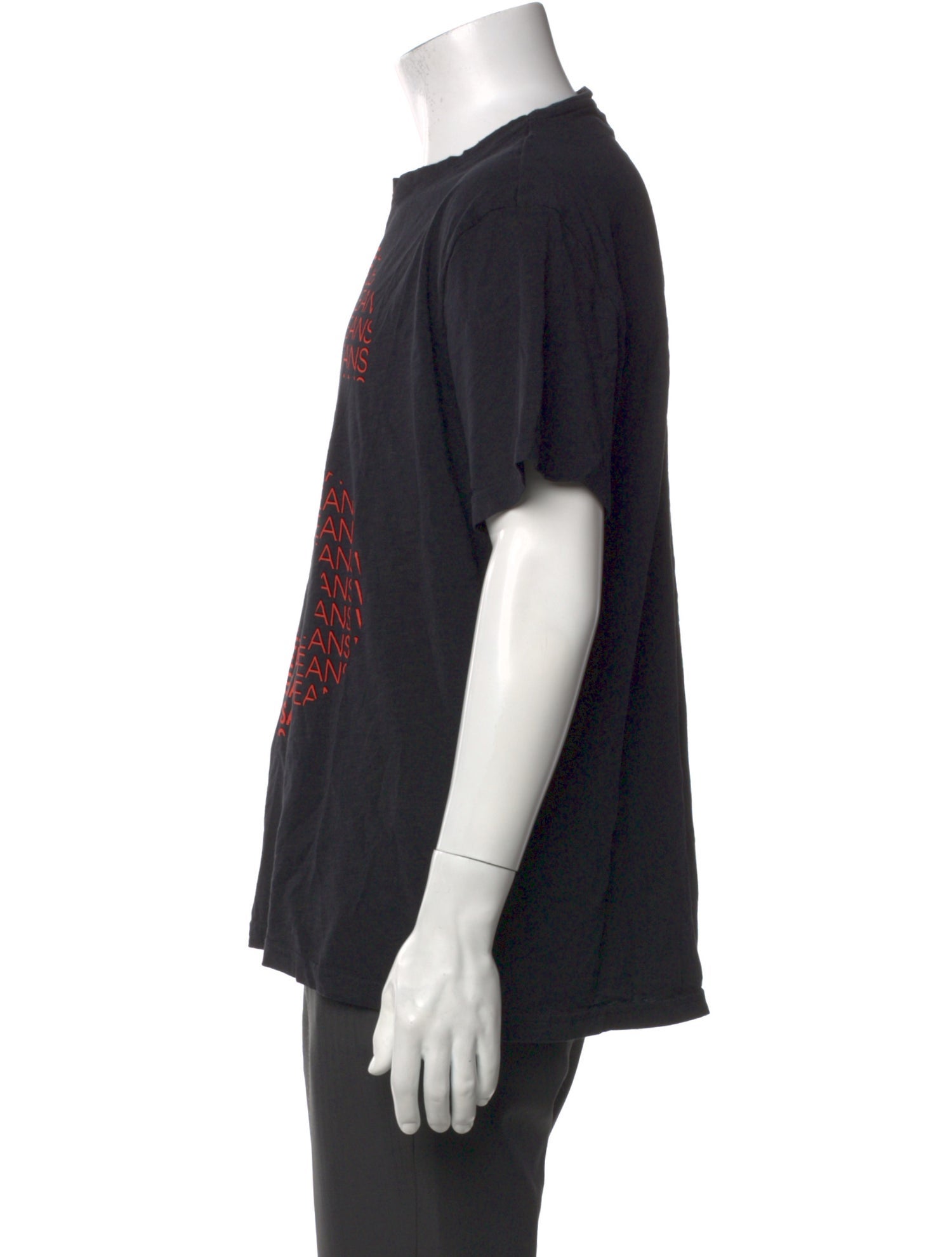 Versace Jeans Graphic Print Crew Neck Pullover